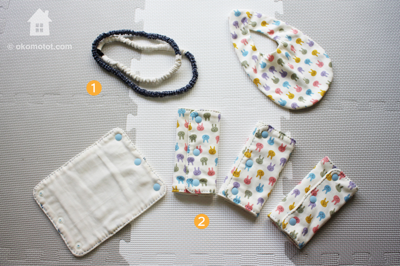 ベビー用品を手縫いで手作り ミシンなしで縫えて初心者にも優しい 簡単 手縫いで赤ちゃんグッズ のキットで始めるのオススメです ほどほど